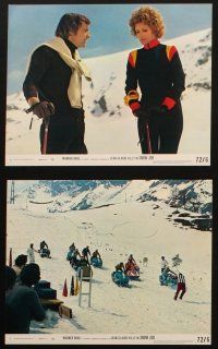 5d103 SNOW JOB 8 8x10 mini LCs '72 Jean-Claude Killy is a thief on skis after $240,000!