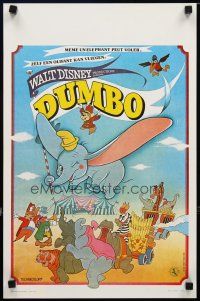 5e364 DUMBO Belgian R70 colorful art from Walt Disney circus elephant classic!