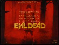 5e774 EVIL DEAD teaser DS British quad '13 new vision from the producers of the original classic!