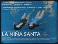 5e803 LA NINA SANTA British quad '04 Mercedes Moran, Carlos Belloso, cool image of girls swimming!