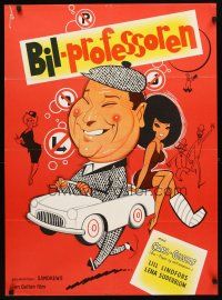5e650 CALLE P. Danish '66 cool Lundvald artwork of Carl-Gustaf Lindstedt & sexy girls!