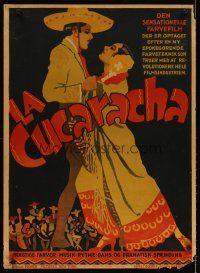 5e688 LA CUCARACHA Danish '34 great art of Mexican dancers Steffi Duna & Don Alvarado!