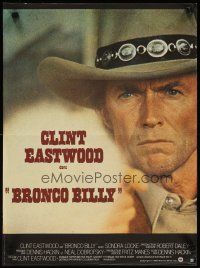5e494 BRONCO BILLY French 15x21 '80 Clint Eastwood directs & stars, cool image!