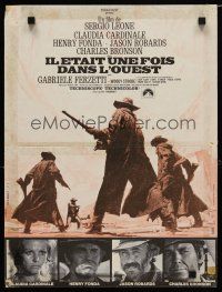 5e522 ONCE UPON A TIME IN THE WEST French 15x21 '69 Leone, Cardinale, Fonda, Bronson & Robards!