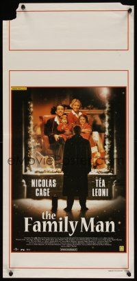 5e163 FAMILY MAN Italian locandina '00 Nicolas Cage, sexy Tea Leoni, Don Cheadle!