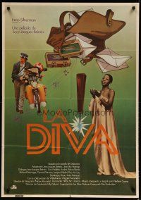 5e096 DIVA Spanish '81 Jean Jacques Beineix, Frederic Andrei, a new kind of French New Wave!