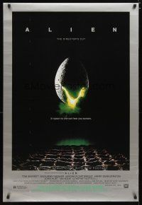 5f031 ALIEN style B DS 1sh R03 Ridley Scott sci-fi classic, cool hatching egg image!