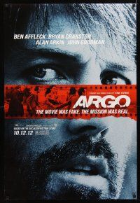 5f046 ARGO teaser DS 1sh '12 Ben Affleck, based on the declassified true story!