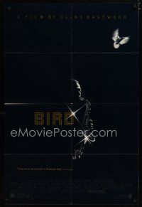 5h104 BIRD 1sh '88 directed by Clint Eastwood, biography of jazz legend Charlie Parker!