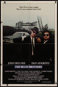 5h121 BLUES BROTHERS int'l 1sh '80 John Belushi & Dan Aykroyd are on a mission from God!