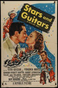 5h129 BRAZIL 1sh R51 Tito Guizar & Virginia Bruce in a glorious Pan-American musical romance!