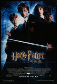 5h402 HARRY POTTER & THE CHAMBER OF SECRETS advance DS 1sh '02 Daniel Radcliffe, Emma Watson, Grint