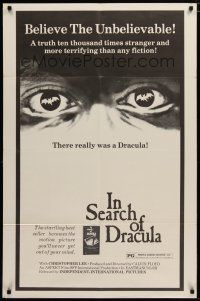 5h450 IN SEARCH OF DRACULA 1sh '75 cool vampire documentary, he really existed!