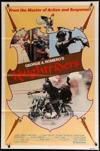 5h494 KNIGHTRIDERS int'l 1sh '81 George A. Romero, Ed Harris, medieval motorcycle jousting!