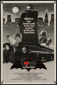 5h534 LOVE AT FIRST BITE int'l 1sh '79 AIP, wacky vampire George Hamilton as Dracula!