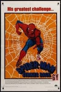 5h826 SPIDER-MAN STRIKES BACK int'l' 1sh '78 Marvel Comics, Spidey in his greatest challenge!