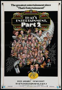 5h885 THAT'S ENTERTAINMENT PART 2 1sh '75 Fred Astaire, Gene Kelly & many MGM greats!