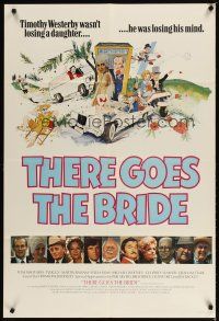 5h886 THERE GOES THE BRIDE English 1sh '80 Tom Smothers, Twiggy, Martin Balsam, Sylvia Sims!