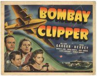 5j052 BOMBAY CLIPPER TC '42 Turhan Bey, Maria Montez, Irene Hervey & Truman Bradley!