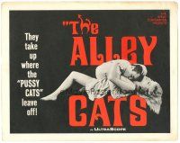 5j033 ALLEY CATS TC '68 Radley Metzger, sex & violence takes off where the Pussy Cats leave off!