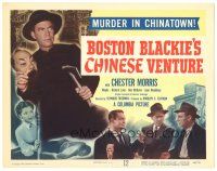 5j054 BOSTON BLACKIE'S CHINESE VENTURE TC '49 Chester Morris, Richard Lane & Frank Sully!