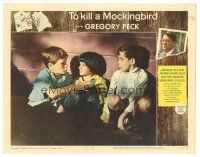 5j005 TO KILL A MOCKINGBIRD LC #8 '62 close up of Mary Badham as Scout with Alford & Megna!
