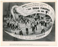 5k121 5000 FINGERS OF DR. T 8.25x10 still '53 written by Dr. Seuss, cool musical advertising image!