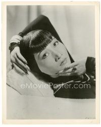 5k155 ANNA MAY WONG 8x10.25 still '30s great close portrait of the Chinese-American actress!