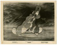 5k173 BAMBI 8x10.25 still '42 Disney cartoon classic, Thumper finds romance with another rabbit!