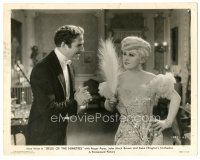 5k184 BELLE OF THE NINETIES 8x10.25 still '34 John Miljan smiles at sexy Mae West holding feather!