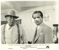 5k259 CHINATOWN 8x9.75 still '74 c/u of Jack Nicholson with bandaged nose & John Huston, Polanski