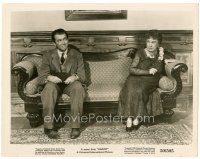 5k450 HARVEY 8x10.25 still '50 James Stewart on couch with invisible Harvey & Josephine Hull!