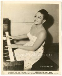 5k453 HAZEL SCOTT 8.25x10 still '43 the Trinidadian pianist & actress in Something to Shout About!