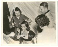 5k464 HIGH FLYERS candid 8.25x10 still '37 Lupe Velez getting her hair fixed, photo by Schoenbaum!