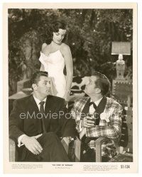 5k470 HIS KIND OF WOMAN 8x10.25 still '51 sexy Jane Russell with Robert Mitchum & Vincent Price!