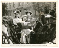 5k579 LIFE WITH FATHER 8.25x10 still '47 super young Elizabeth Taylor & Zasu Pitts in carriage!