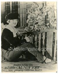 5k586 LITTLE OLD NEW YORK 7.5x9.5 still '23 great portrait of Marion Davies in cool outfit!