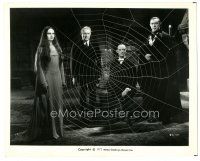 5k621 MARK OF THE VAMPIRE 8.25x10.25 still R72 best image of Bela Lugosi & 3 more by spider web!