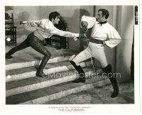 5k622 MARK OF ZORRO 8x10 key book still '40 Tyrone Power duelling Basil Rathbone, The Californian!