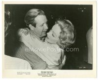 5k656 MONTE CARLO STORY 8.25x10 still '57 c/u of Marlene Dietrich hugging Arthur O'Connell!