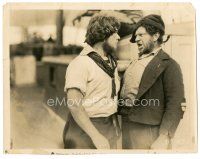 5k689 OLD IRONSIDES 7.75x10 still '26 great close up of angry Wallace Beery yelling at sailor!