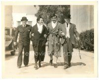 5k780 SAN FRANCISCO candid 8x10 still '36 Clark Gable, Spencer Tracy, Ted Healy & Jack Holt on set!