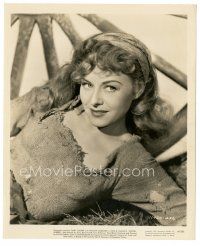 5k933 UNCONQUERED 8.25x10 still '47 close up of sexiest Paulette Goddard in torn outfit!