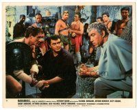 5k006 BARABBAS color 8x10 still #10 '62 Vittorio Gassman & Ernest Borgnine look at Anthony Quinn!