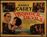 5m039 BORDER DEVILS 1/2sh '32 Harry Carey, Katheleen Collins, Gabby Hayes, western action!