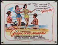 5m097 GIDGET GOES HAWAIIAN 1/2sh '61 James Darren, Michael Callan, Deborah Walley in title role!