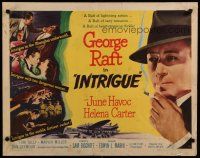 5m141 INTRIGUE style A 1/2sh '47 George Raft in the Shanghai underworld with 2 dangerous women!