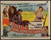 5m154 KETTLES ON OLD MacDONALD'S FARM 1/2sh '57 Marjorie Main & Parker Fennelly in the Ozarks!