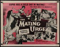 5m198 MATING URGE 1/2sh '60 courtship around the world including naked island natives!