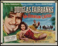 5m221 MR. ROBINSON CRUSOE 1/2sh R53 dashing Douglas Fairbanks & sexy island babes!
